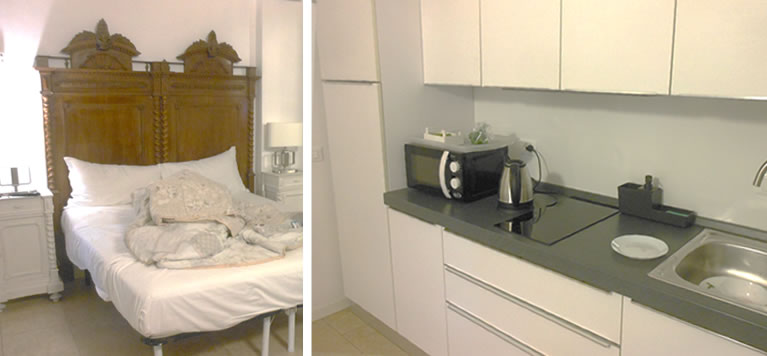 アパートメントのキッチンルーム▲イメージ